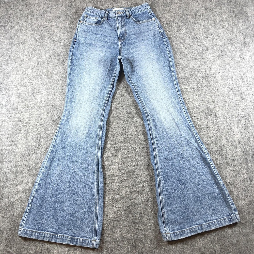 PacSun High Rise Light Blue Flared Jeans